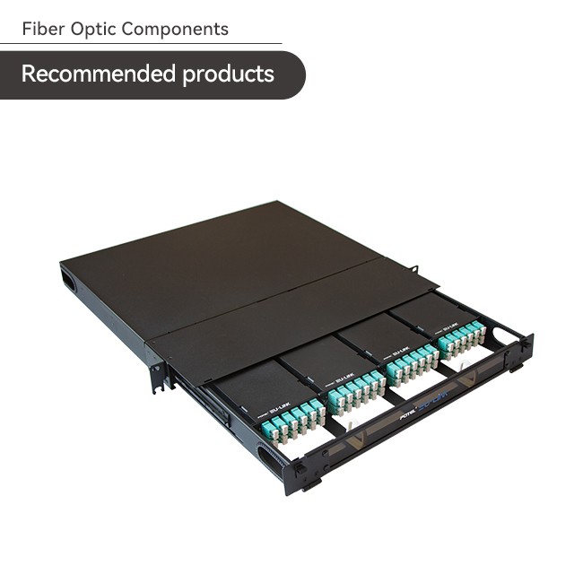 1U Sliding Panel Patch Serat Optik Pra-Terakhir/Fusion-Densitas